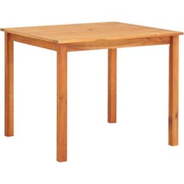 Τραπέζι Εξωτερικού Χώρου VidaXL από Ξύλο 88x88x74 cm - Καφέ