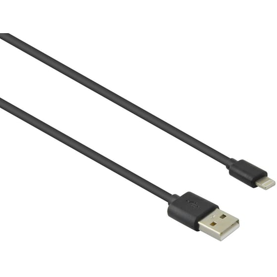Καλώδιο δεδομένων Lamtech Usb to Lightning 2.1A 2m - Black image 0