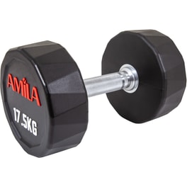 Βαράκι 17.5 kg Amila Πολυγωνικό 94360 1 Τμχ - Μαύρο