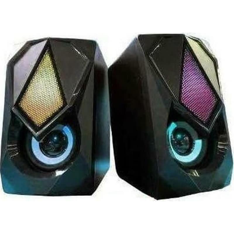 HOTMAI Ηχεία 2.0 Hotmai Ht-130 6W - Μαύρο