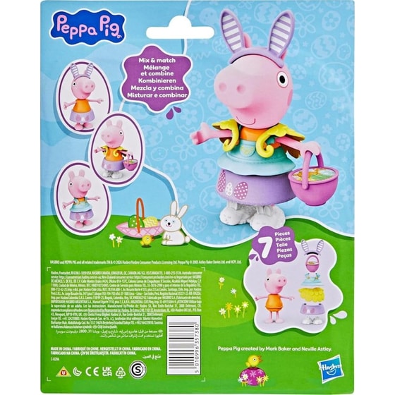 Hasbro Φιγούρα Peppa Pig Spring Dressing με 6 Αξεσουάρ (G2180) image 7
