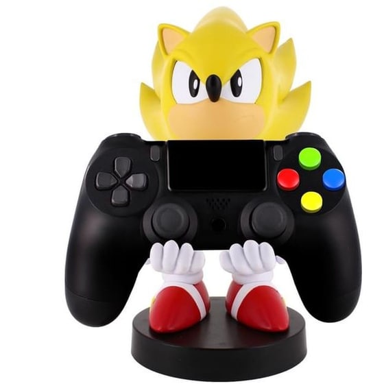 Φιγούρα Βάση Στήριξης Cable Guys - Sonic The Sonic the Hedgehog - Super Sonic Phone & Controller Holder (CGCRSG300169) image 5