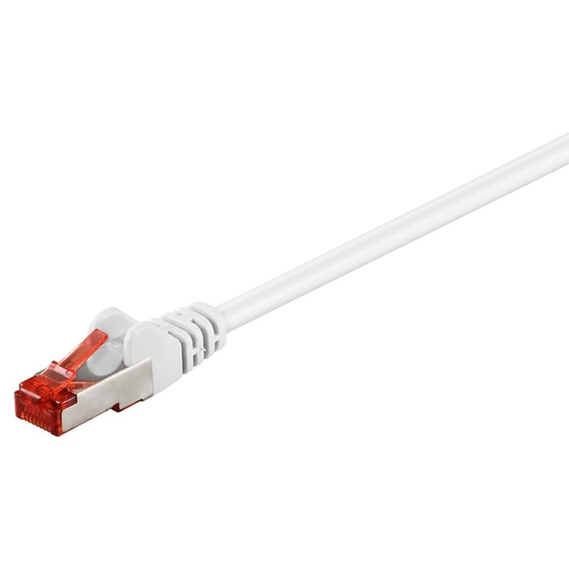 Καλώδιο Goobay S/FTP Cat.6 1m Λευκό