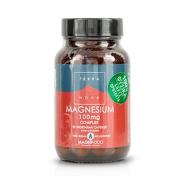 Συμπλήρωμα Διατροφής Terranova Magnesium Complex 100mg - 50 Κάψουλες