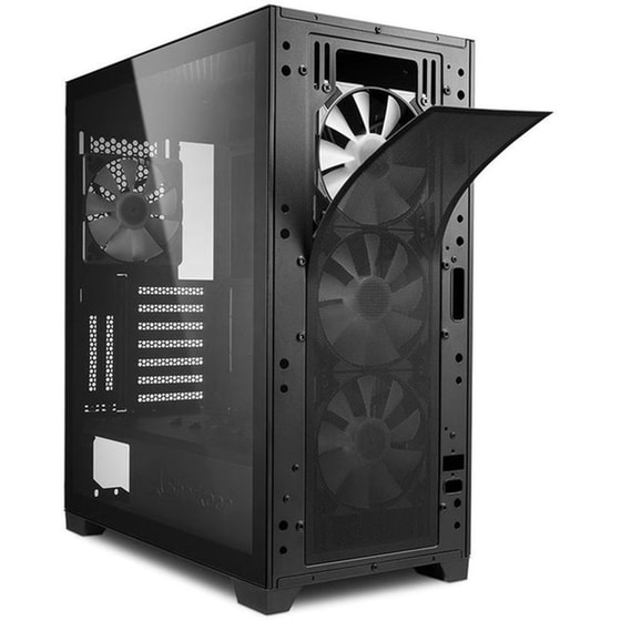 Κουτί Desktop Sharkoon TG7M RGB Midi Tower - Μαύρο image 6