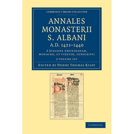 Annales monasterii S. Albani AD 1421-1440 2 Volume Set image 0