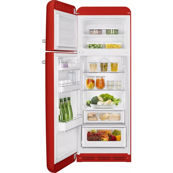 SMEG FAB30LRD6 294 Lt Κόκκινο Δίπορτο Ψυγείο image 3