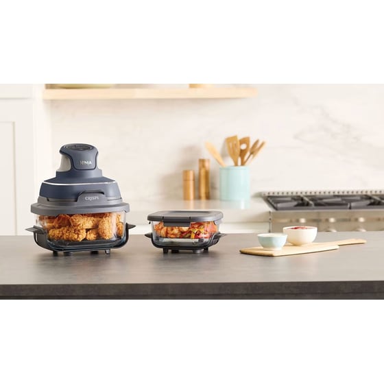 NINJA FN101EUGY με Καπάκι 3.8 L 1700 W Μπλε Φριτέζα Αέρος image 8