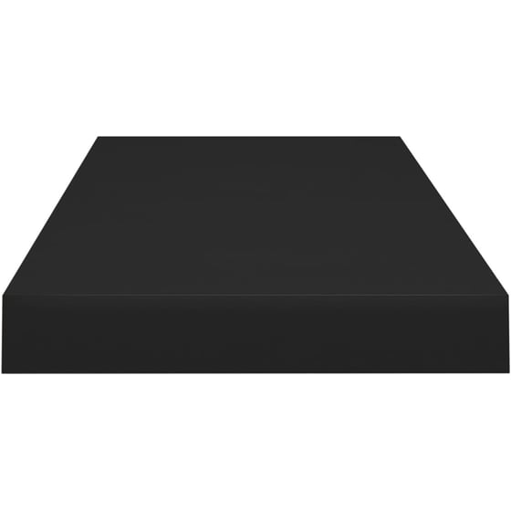Ράφι Τοίχου VidaXL από MDF 60x23.5x3.8 cm - Μαύρο image 3