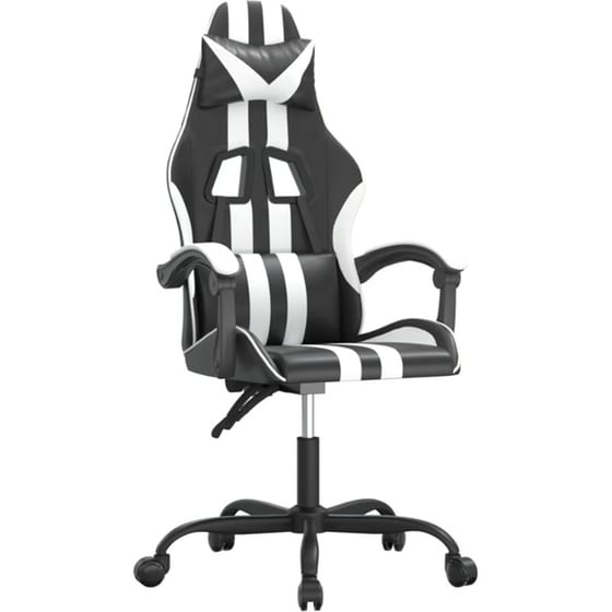 Καρέκλα Gaming VIDAXL 349524 από Τεχνητό Δέρμα - Μαύρο image 0