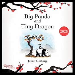 Ημερολόγιο Τοίχου 2025 Μηνιαίο Universe Big Panda and Tiny Dragon