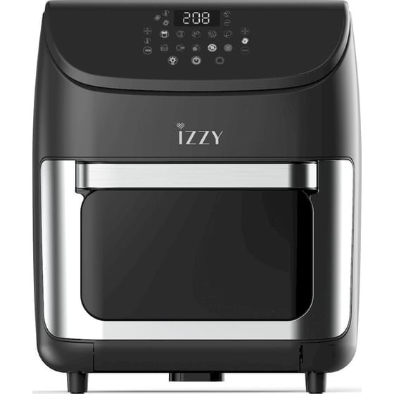 IZZY IZ-8245 με Πόρτα 1800 W 12 L Μαύρο Φριτέζα Αέρος - Φουρνάκι image 10