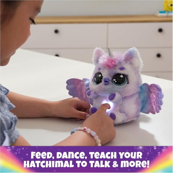 Παιχνιδολαμπάδα Spin Master Hatchimals: Alive Mystery Hatch - Pufficorn (2 Σχέδια) - Τυχαία Επιλογή image 4