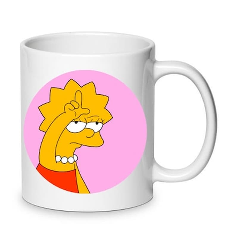 OEM Κούπα The Simpsons Νo1 Κεραμική 330 ml - Lisa Simpson