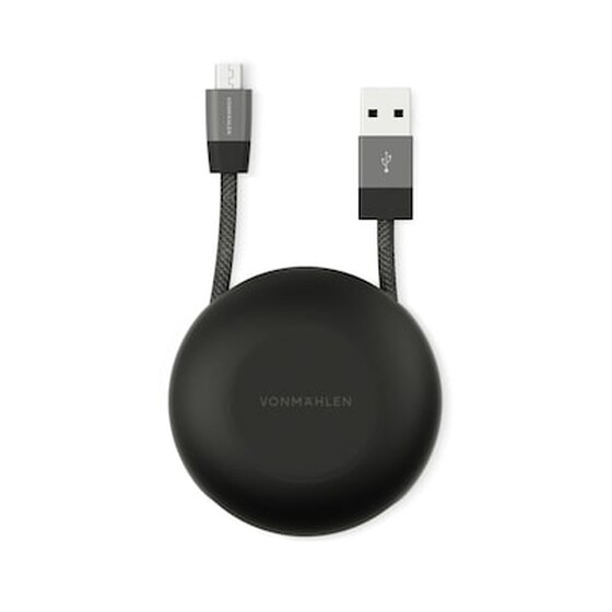 Καλώδιο δεδομένων Vonmählen The Luxury Cable Usb to Micro Usb 1m - Black image 0