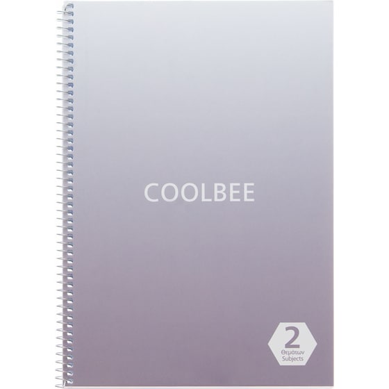 Τετράδιο Σπιράλ Coolbee Χάρτινο Α4 2 Θεμάτων Notes (1 Τεμάχιο) image 2