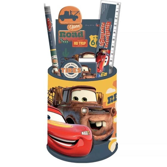 Σχολικό Σετ Μολυβοθήκη Gim Cars image 0