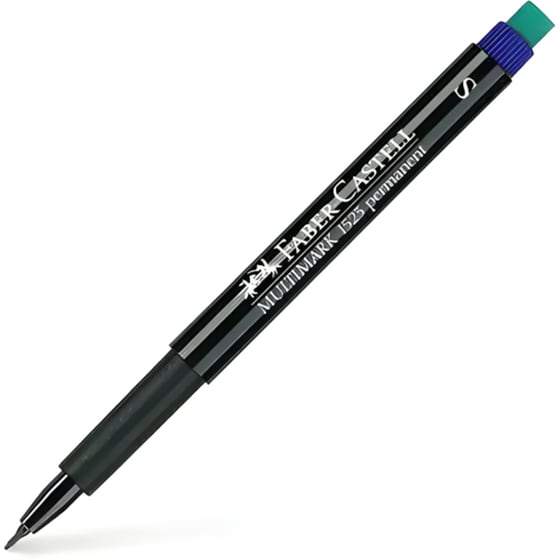 Μαρκαδόρος Γραφής Faber Castell για CD/DVD S Μπλε 0.6 mm image 1