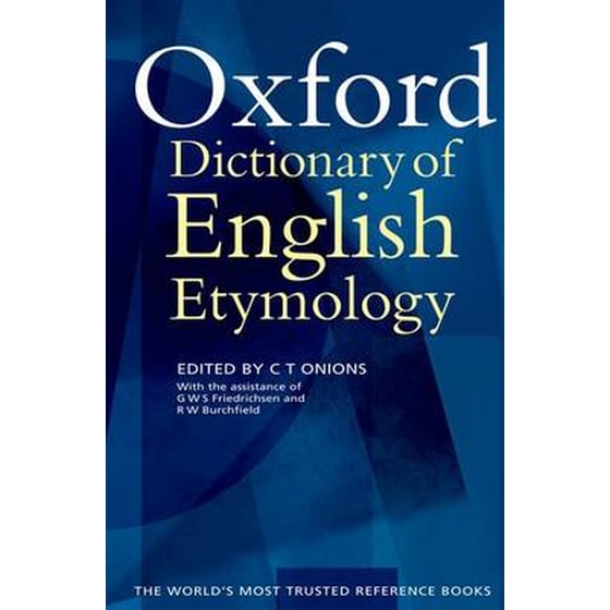 The Oxford Dictionary of English Etymology image 0