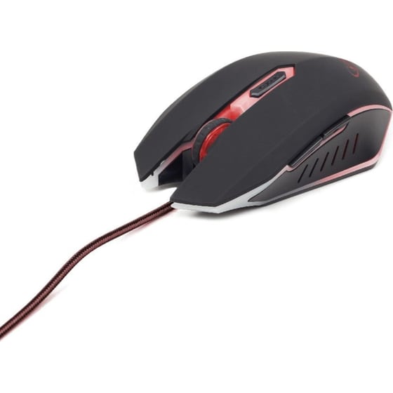 Gembird MUSG-001 Gaming Ενσύρματο Ποντίκι Κόκκινο image 1