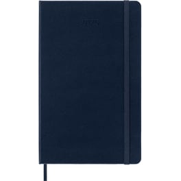 Ημερολόγιο Ημερήσιο Moleskine 2025 12M Large Blue Hard