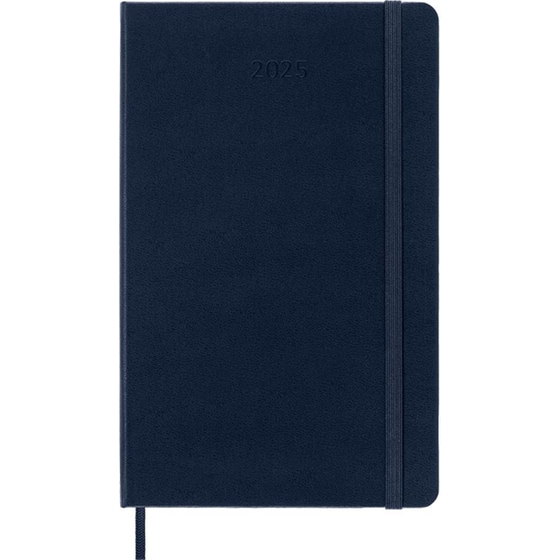 Ημερολόγιο Ημερήσιο Moleskine 2025 12M Large Blue Hard image 0