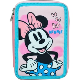 Κασετίνα Παραλληλόγραμμη Γεμάτη Gim Minnie Polka Dot Power