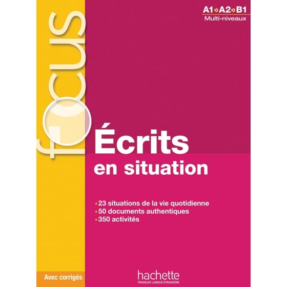 Ecrits en situation - Livre & corriges image 0