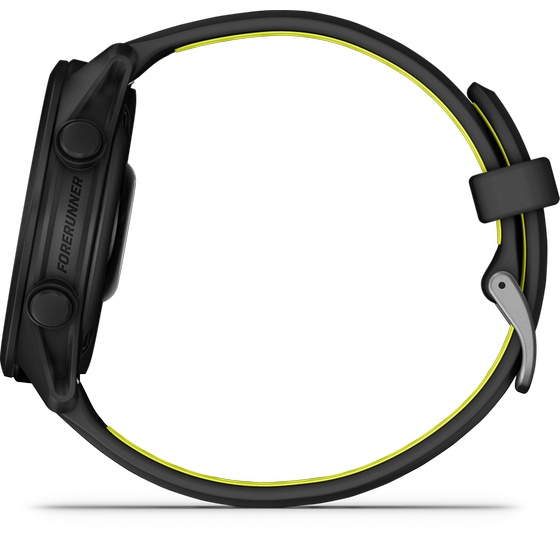 Smartwatch Garmin Forerunner 170 Music 43mm - Black with Amp Yellow image 3