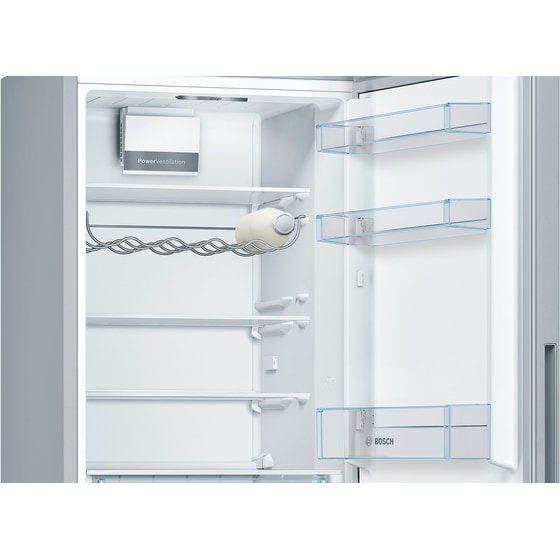 BOSCH KGV36VLEAS Low Frost 308 Lt Metal Look Ψυγειοκαταψύκτης image 3