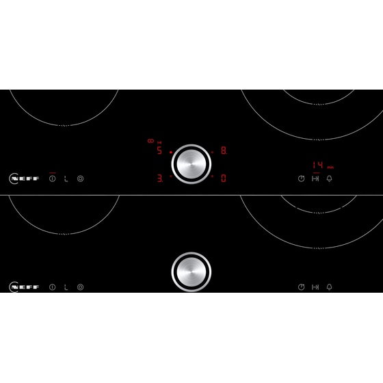 NEFF T16FTN1L0 60 cm Μαύρο Εστία Κεραμική Αυτόνομη image 1