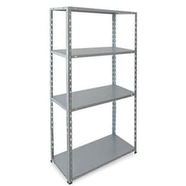 Vesta Μεταλλική  Ραφιέρα 4όροφη 75x30x145.5cm 5kg Max Αντοχή 120kg (30kg / Ράφι)
