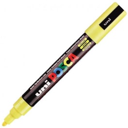 Μαρκαδόρος Σχεδίου Uni Posca PC-5M Medium Κίτρινο 1.8-2.5 mm
