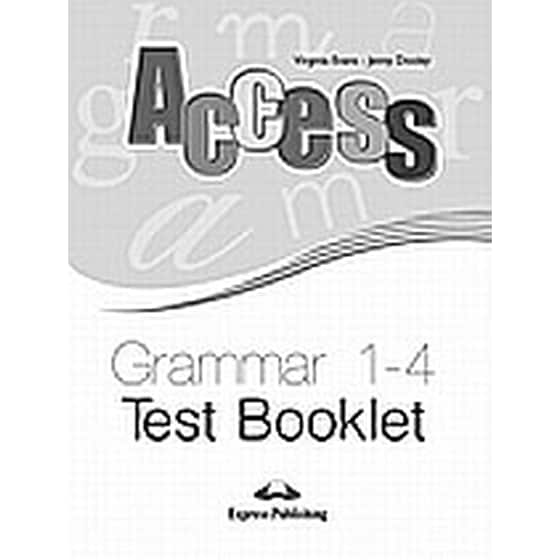 Access 4- Grammar Test Booklet image 0
