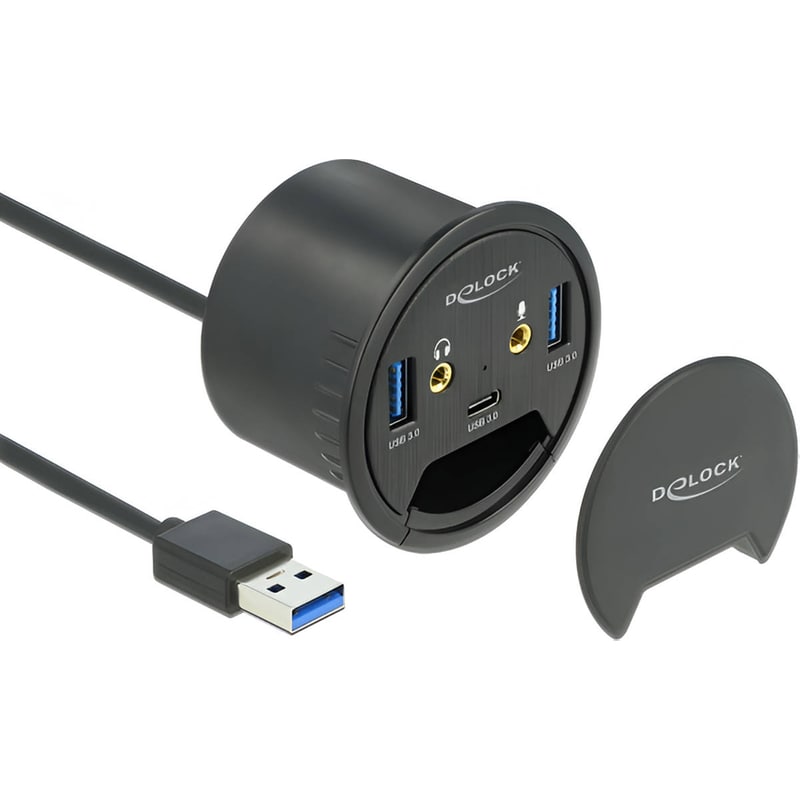 DeLock 62794 USB Hub 5-Port USB 3.0 συμβατό με USB-A