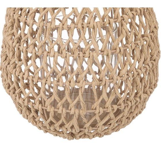 Κηροπήγιο Spitishop Ξύλινο 22x23 cm - Φυσικό Χρώμα Ξύλου image 1