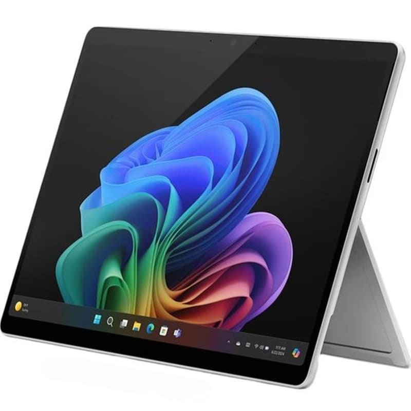 Microsoft Surface Pro Copilot+ PC 13 LCD (Snapdragon X Plus/16GB/256GB SSD/Qualcomm Adreno/Win11Home) Platinum Laptop