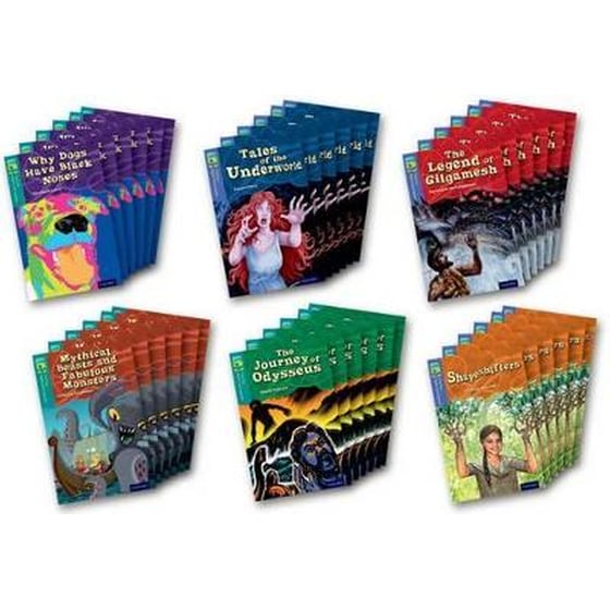 Oxford Reading Tree TreeTops Myths and Legends: Levels 16 and 17: Pack of 36 image 0