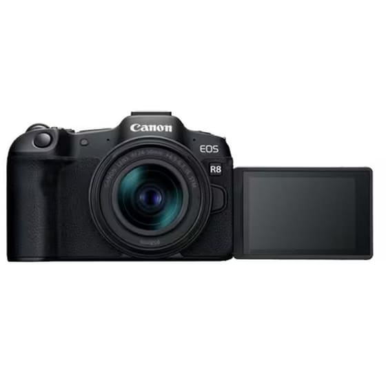 Φωτογραφική μηχανή Mirrorless Canon EOS R8 Body Y+LP-E17 - Μαύρο image 2