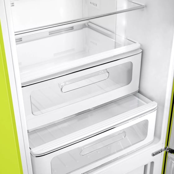 SMEG FAB32RLI6 332 Lt Total No Frost Πράσινο Ψυγειοκαταψύκτης image 4