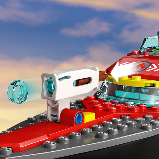 LEGO® City Fire Rescue Boat (60373) image 9