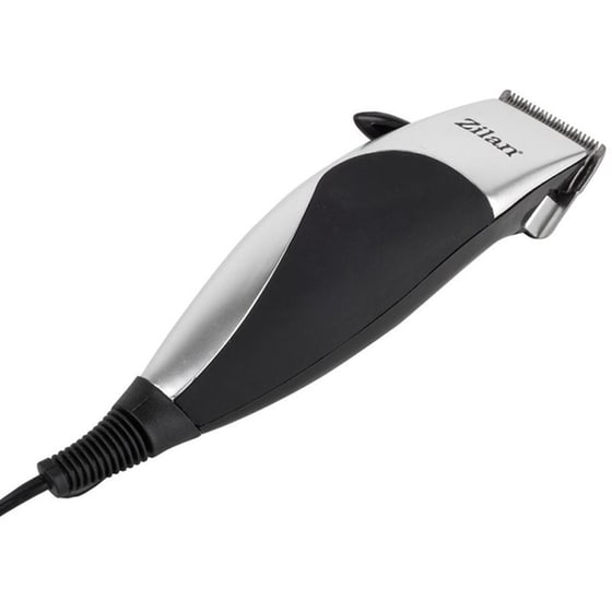 ZILAN ZLN0443 Κουρευτική Μηχανή με Καλώδιο Μαύρο-Ασημί image 0