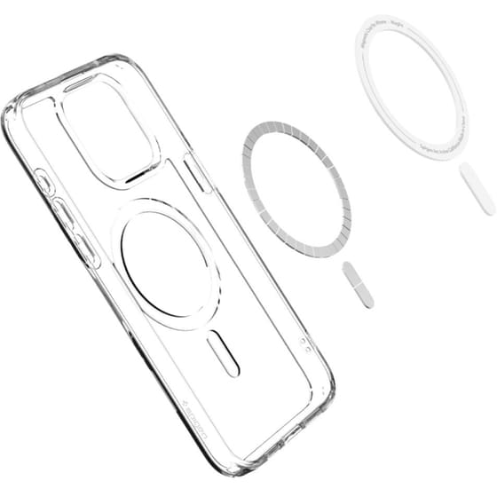Θήκη Apple iPhone 15 Pro Max - Spigen Ultra Hybrid Magfit - White image 5