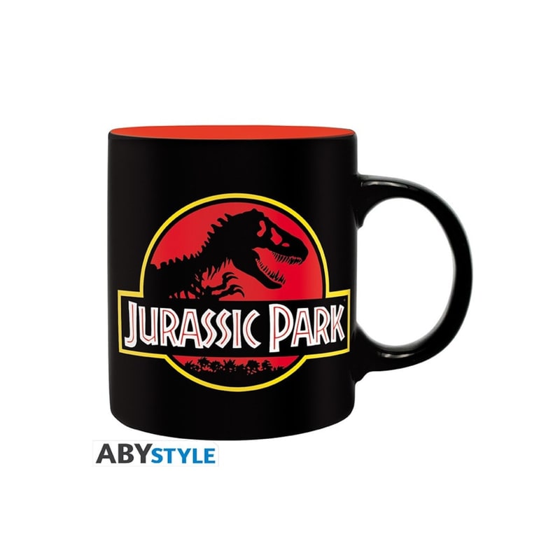 Κούπα Abysse Corp Jurassic Park Κεραμική 320 ml Μαύρο