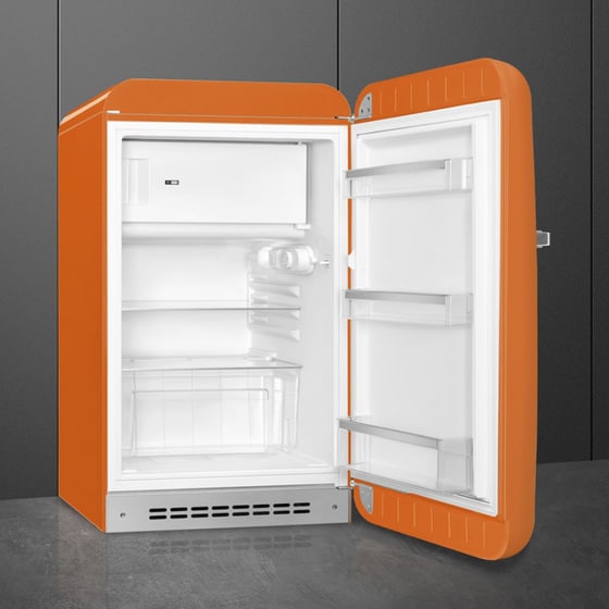 SMEG FAB10ROR6 ς 122 Lt Πορτοκαλί Ψυγείο Μονόπορτο image 4