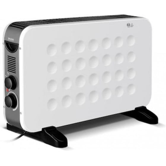 BRUNO BRN-0206  Με Θερμοστάτη Και Ανεμιστήρα 2000W Θερμοπομπός Δαπέδου Λευκός image 0