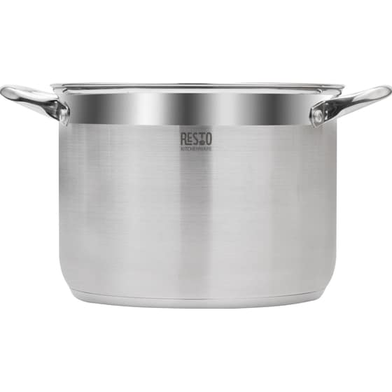 Κατσαρόλα Βαθιά RESTO Casserole-92006 από Ανοξείδωτο Ατσάλι 24 cm 8 L Inox image 9