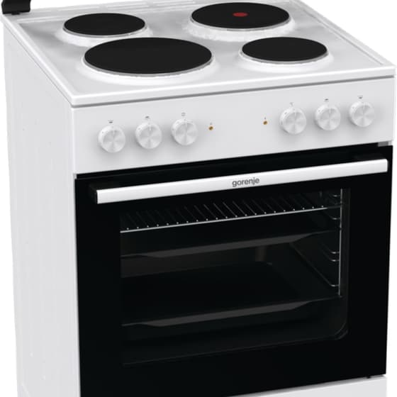 Ηλεκτρική Κουζίνα Εμαγιέ GORENJE GE6A40WB 71 lt Λευκό image 1