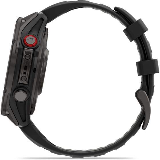 Smartwatch Garmin Fenix 8 Pro 47mm - Titanium Carbon Gray DLC with Black and Pebble Gray image 3