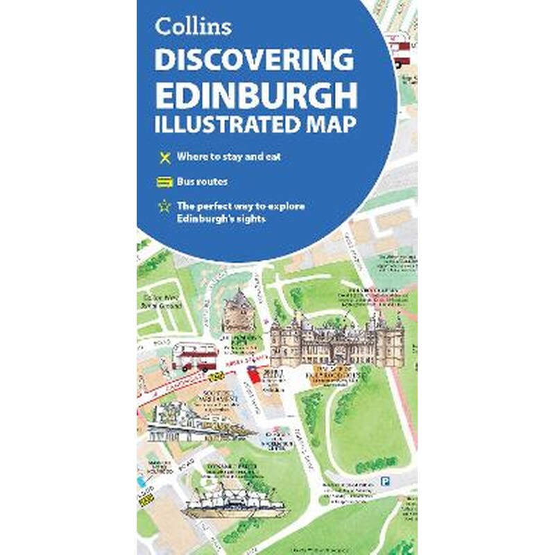 Discovering Edinburgh Illustrated Map